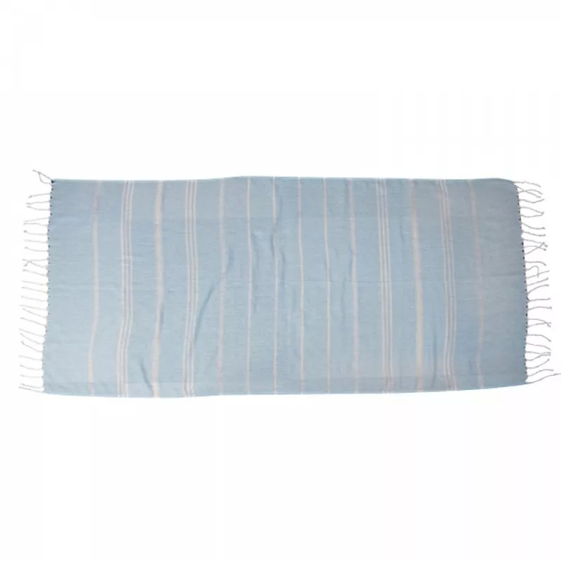 Ręcznik plażowy BLAS - jasnoniebieski (7375724)