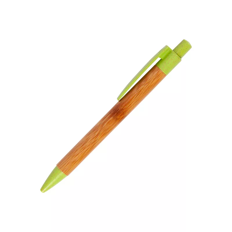 Długopis bambusowy Evora - zielony (R73434.05)