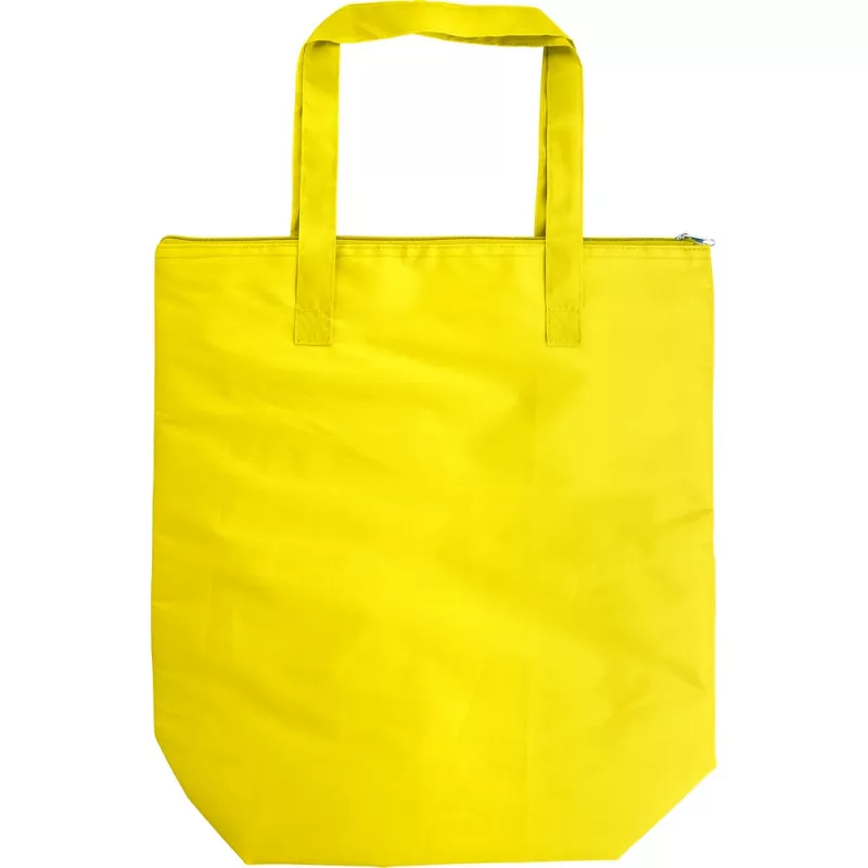 Składana torba termoizolacyjna, torba na zakupy - żółty (V0296-08)