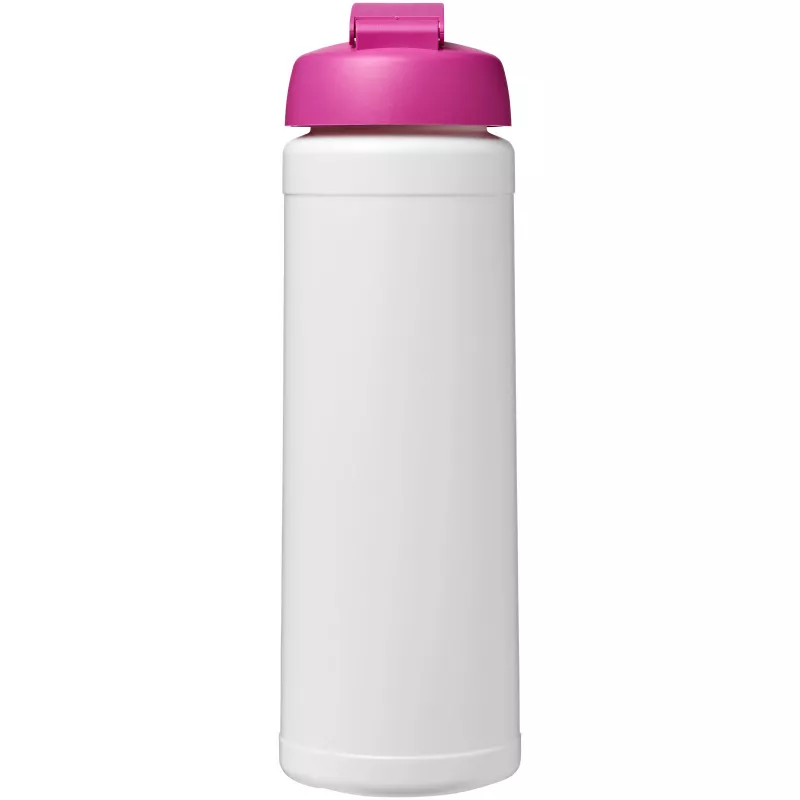 Bidon Baseline® Plus o pojemności 750 ml z wieczkiem zaciskowym - Biały-Różowy (21007008)