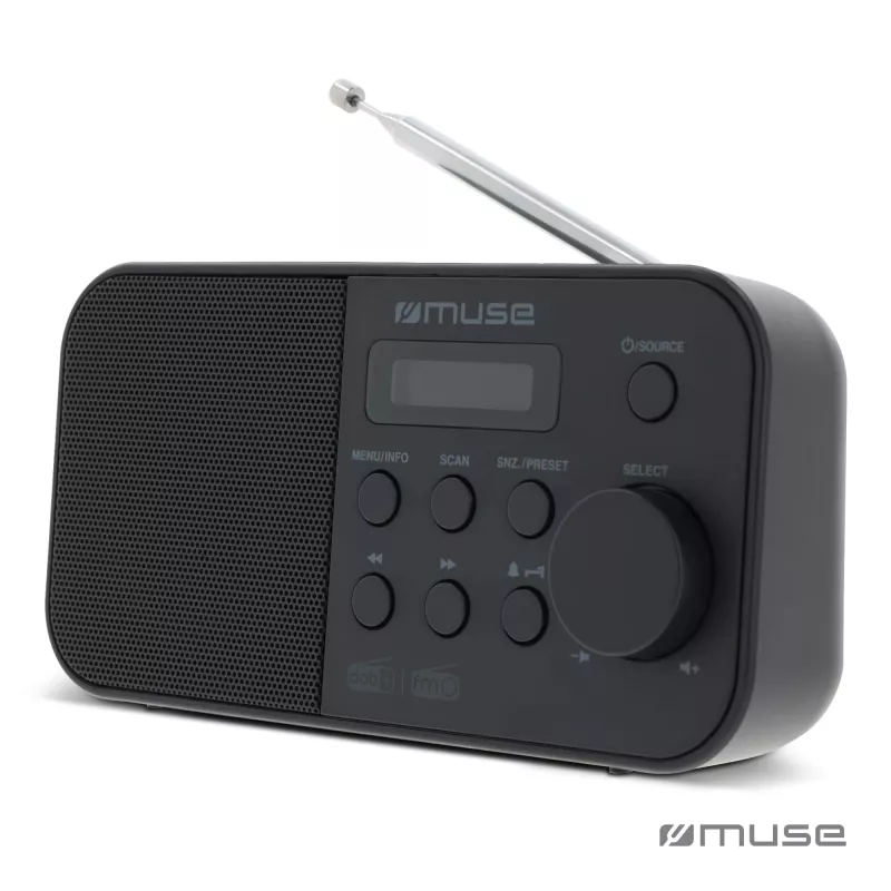 M-109 DB | Muse Portable Radio FM/DAB+ - szary (LT45810-N0061)