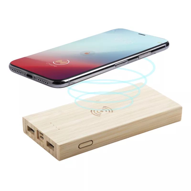 Wooster power bank - naturalny (AP810454)