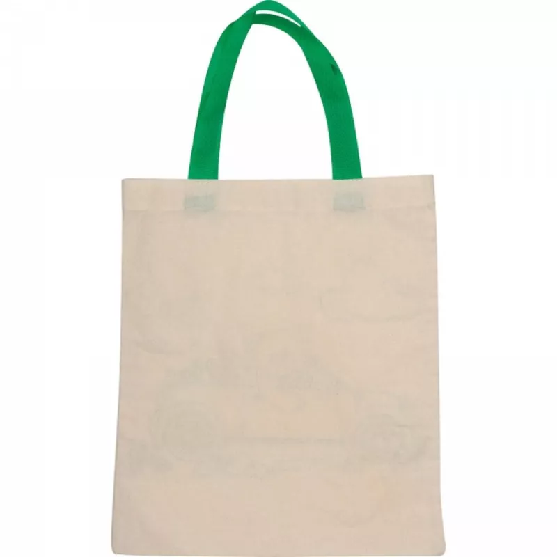 Torba bawełniana do kolorowania z kredkami 5 kolorów OLIVE - beżowy (6325613)