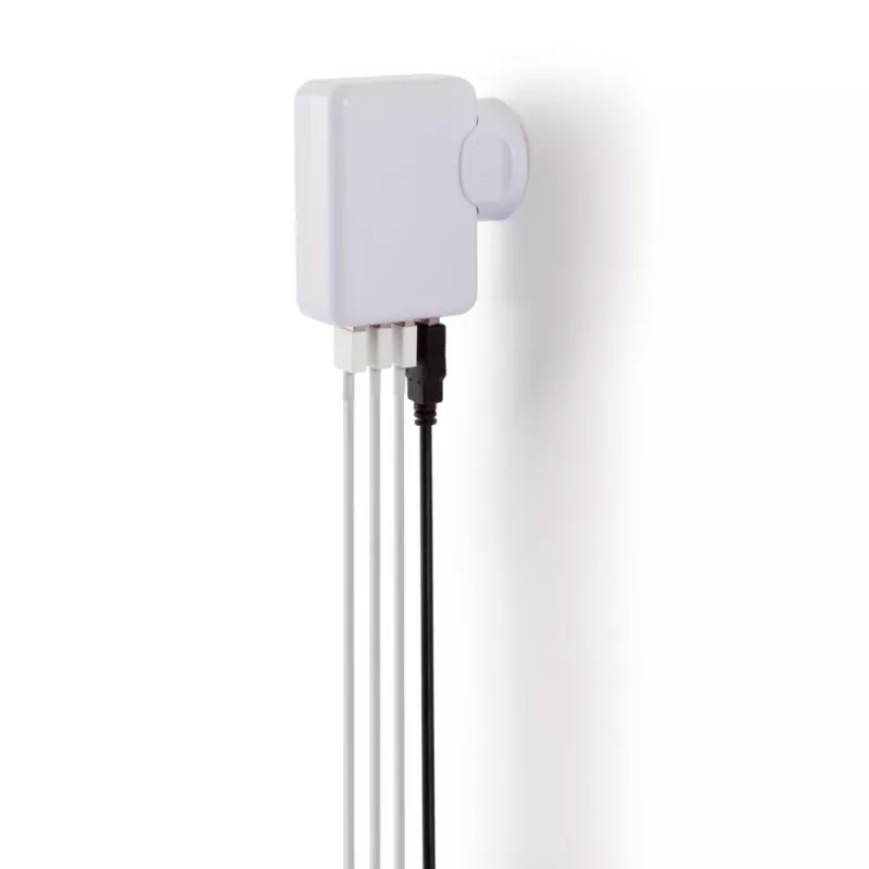 Uniwersalna ładowarka, adapter podróżny - biały (P820.373)