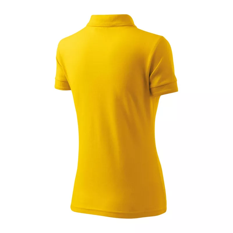 Damska koszulka polo 200 g/m² PIQUE  POLO 210 - Żółty (ADLER210-żółTY)