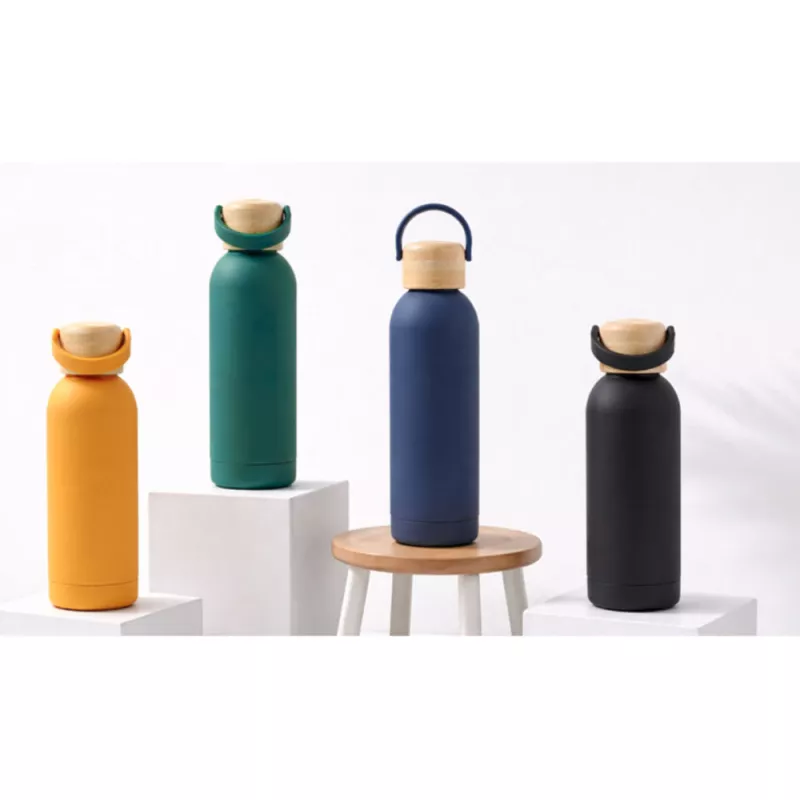 Butelka termiczna 500 ml | Zeniqua - biały (VA116-02)