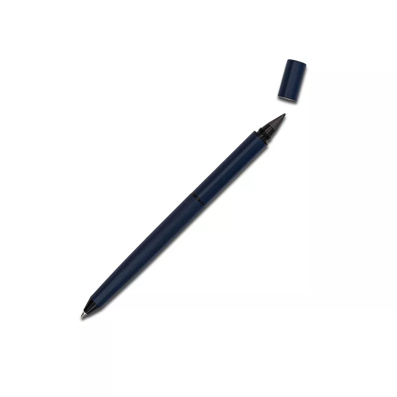 Duet 2w1 długopis i ołówek w jednym - granatowy (R02322.42)