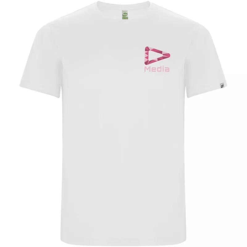 Koszulka sportowa poliestrowa 135 g/m² ROLY IMOLA 0427 - Biały (R0427-WHITE)