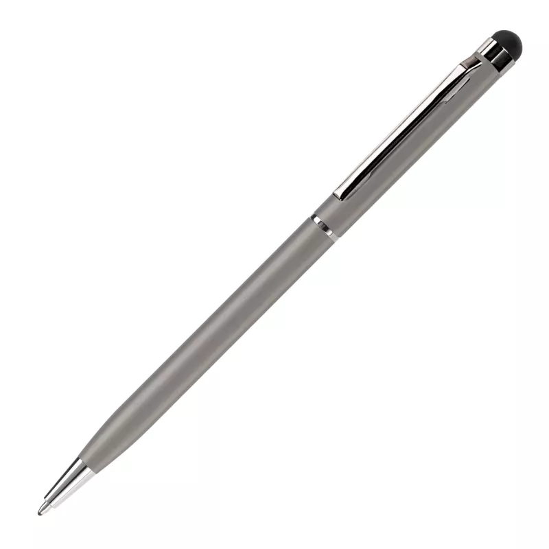 Długopis aluminiowy z dotykowym rysikiem - srebrny (LT87557-N0005)
