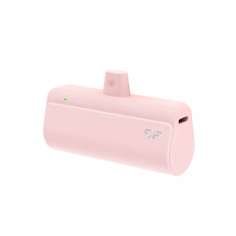 Power bank QD50 5000 mAh Silicon Power - różowy (EG834311)