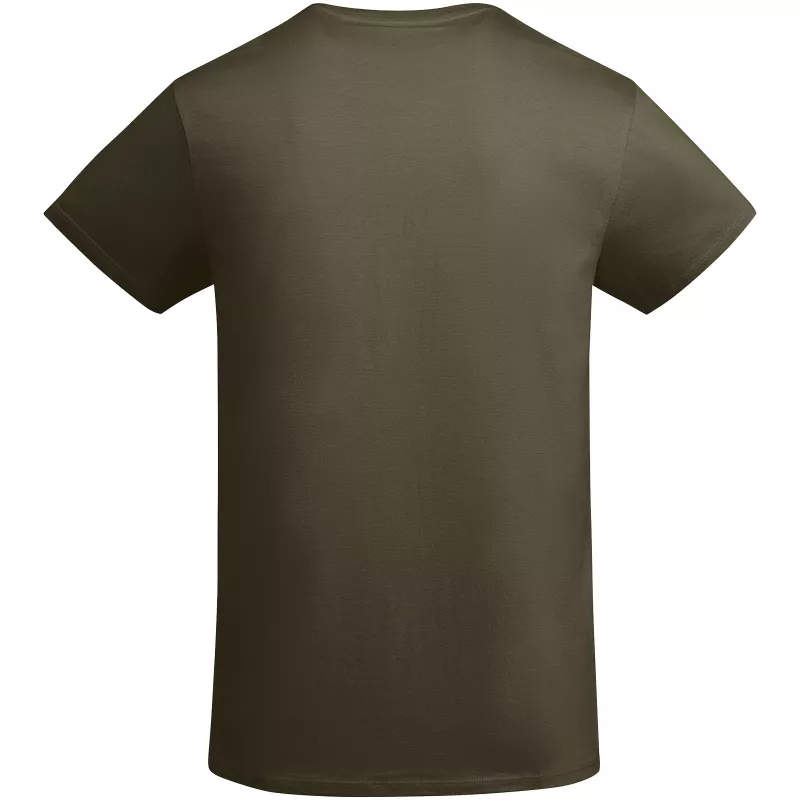 Koszulka T-shirt męska bawełniana 175 g/m² Roly Breda - Militar Green (R6698-MILIGRN)