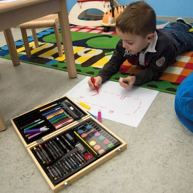 Zestaw do kolorowania MAXI - brązowy (113401)