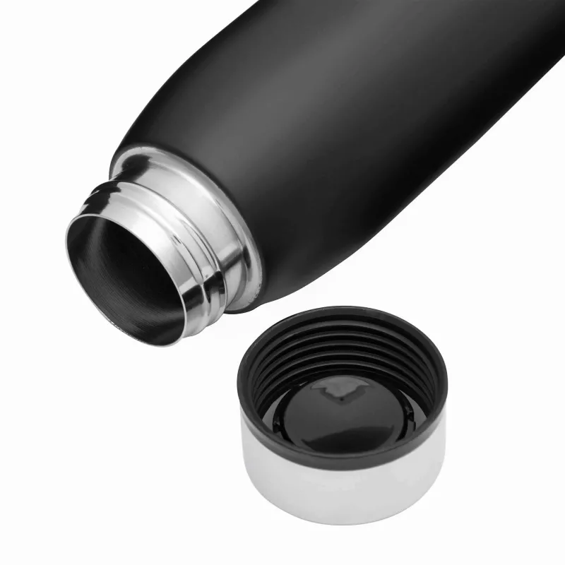 Kubek termiczny MUSCULAR - czarny (56-0304290)