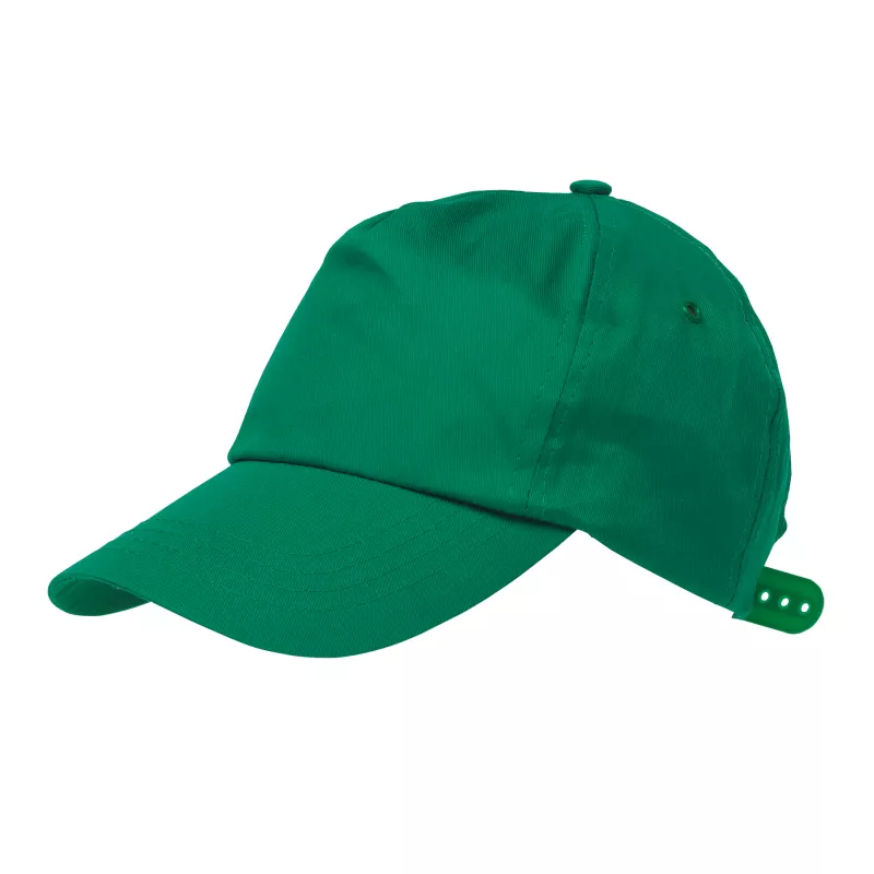 Czapka baseballowa 5-segmentowa RACING - zielony (56-0702044)