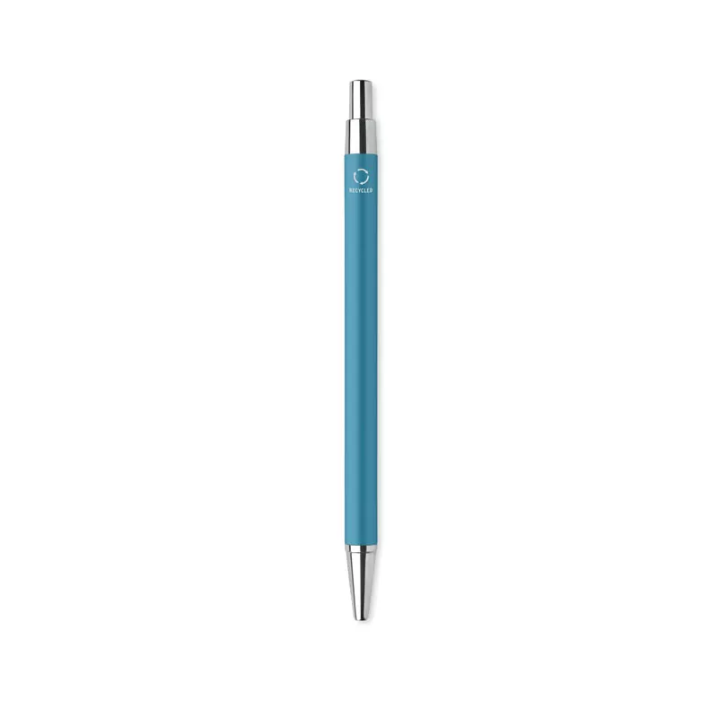 Długopis automatyczny z aluminium z recyklingu DANA - Turkusowy (MO6560-12)