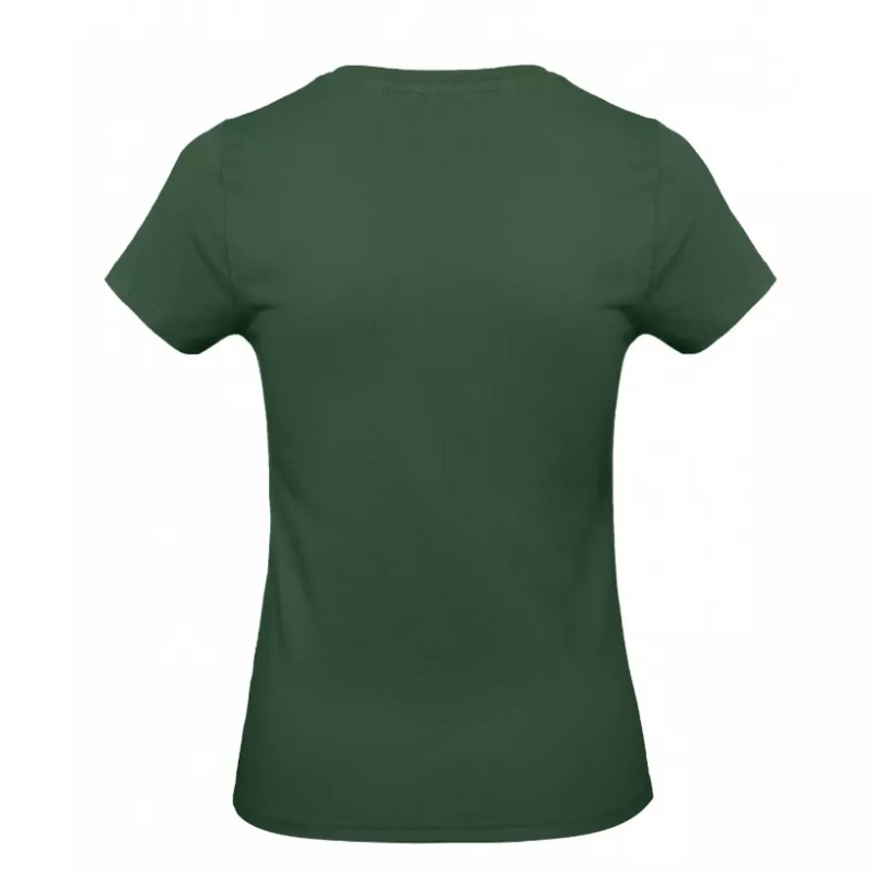 Damska koszulka reklamowa 185 g/m² B&C #E190 / WOMEN - Bottle Green (540) (TW04T/E190-BOTTLE GREEN)