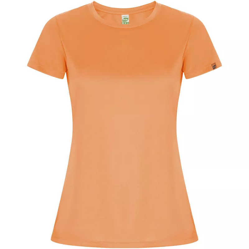 Damska koszulka sportowa poliestrowa 135 g/m² ROLY IMOLA WOMAN 0428 - Fluor Orange (R0428-FLORANGE)