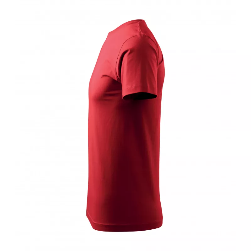 Koszulka bawełniana 160 g/m²  MALFINI BASIC 129 - Czerwony (ADLER129-CZERWONY)
