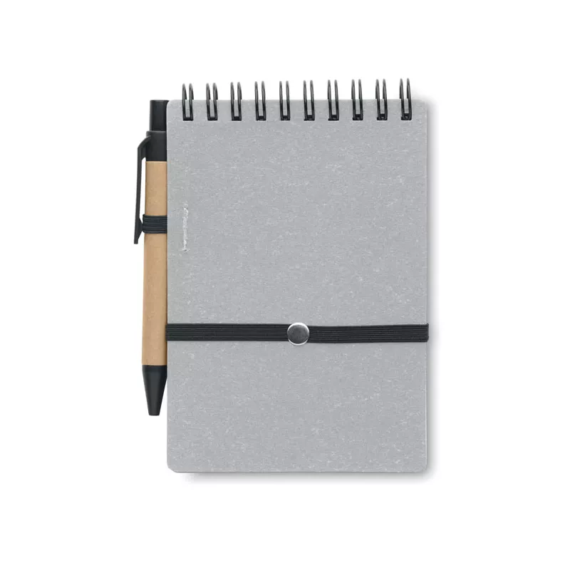 Notes z długopisem 70 kartek w linię NOTIE - Szary (MO2481-07)