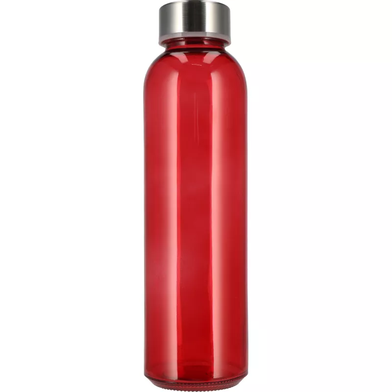 Butelka szklana 500 ml EUGEN - czerwony (6139405)
