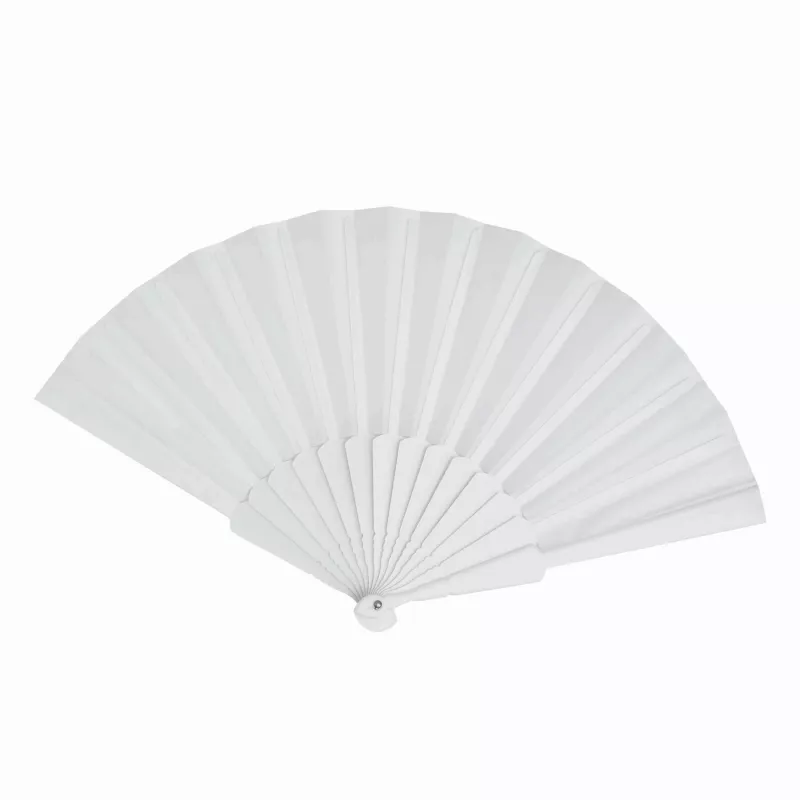 Składany wachlarz - biały (56-0906041)