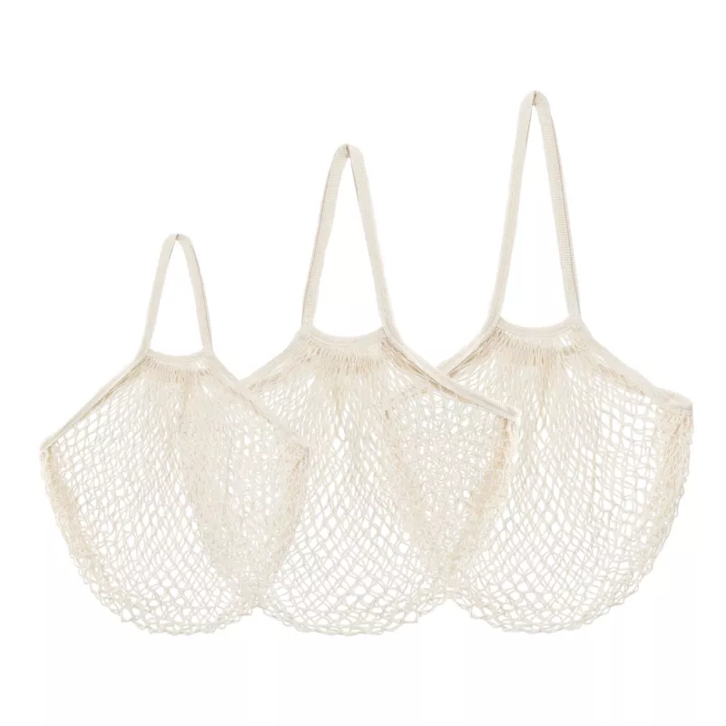 Siatka na zakupy mała - beżowy (56-0890013)