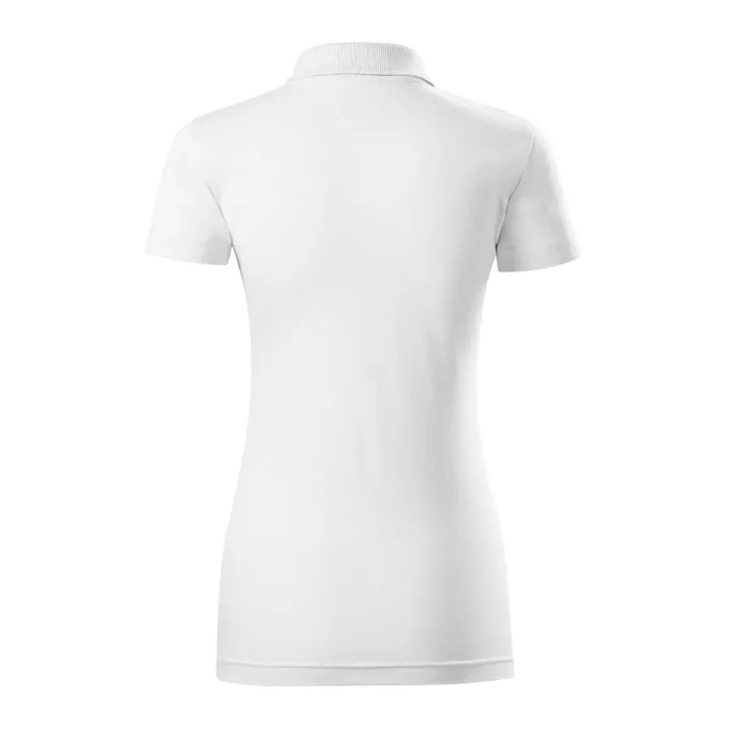 Damska koszulka polo 180 g/m² SINGLE J. 223 - Biały (ADLER223-BIAłY)