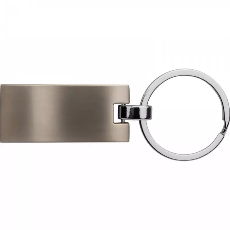 Brelok metalowy TIMOTHY - szary (9227007)