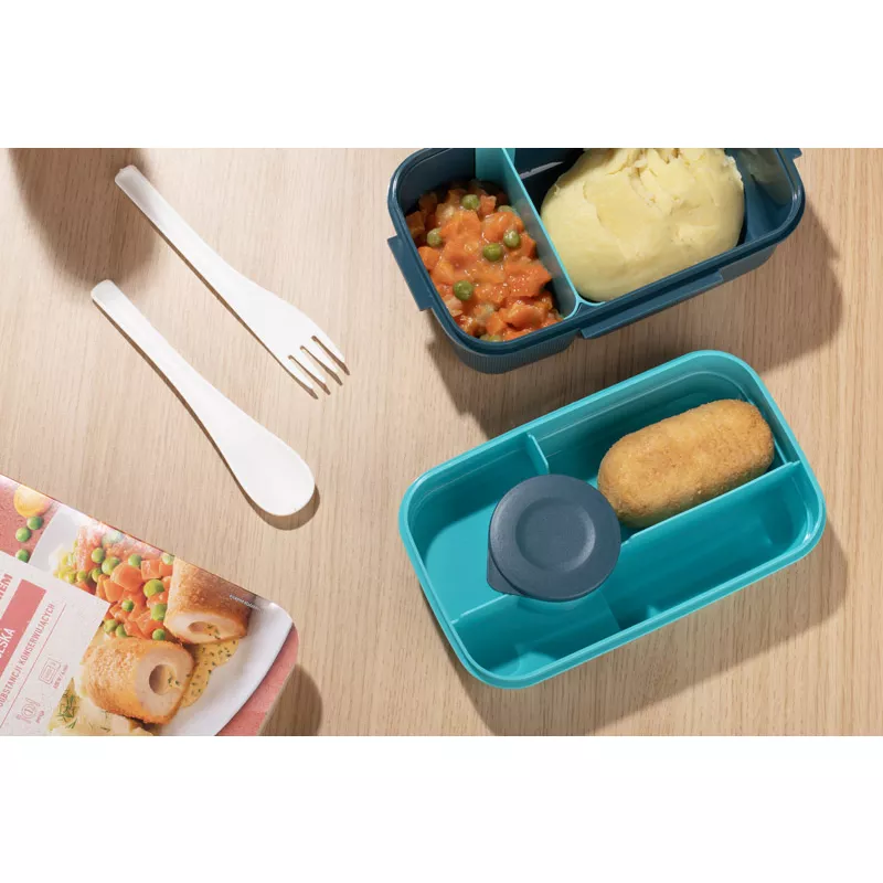 Pojemnik lunchbox BILO 1600 ml - turkusowy (16551-22)