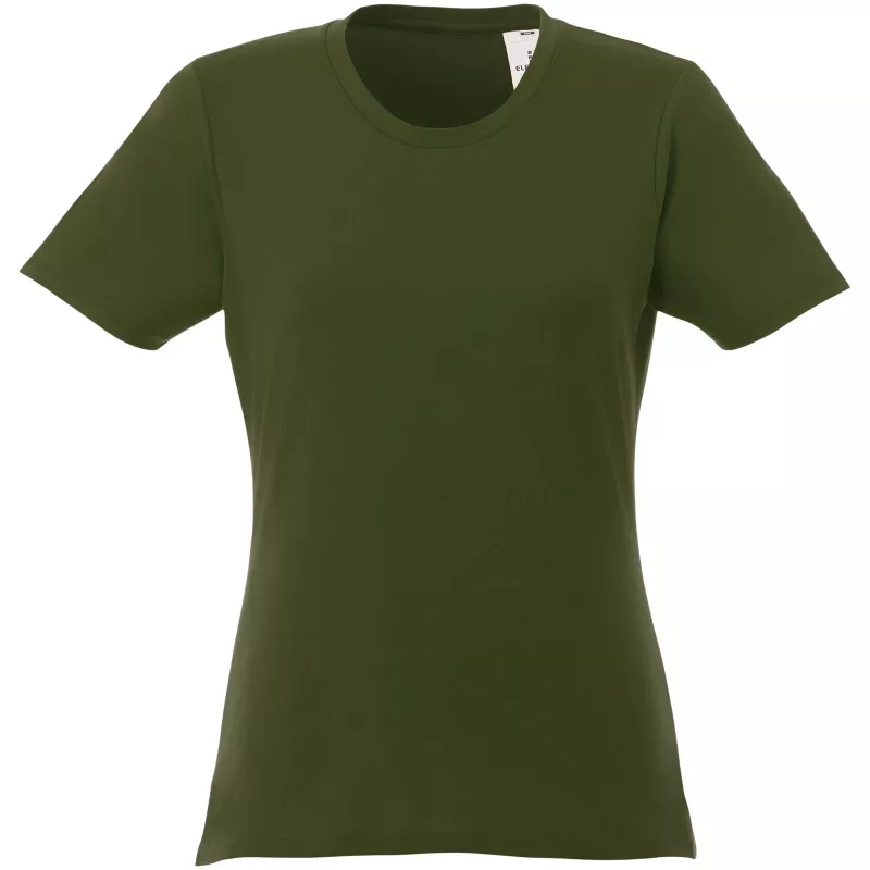 Damska koszulka reklamowa 150 g/m² Elevate Heros - Zieleń wojskowa (38029-ARMY GRE)