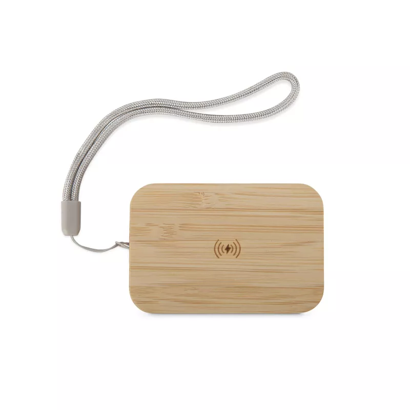 Zestaw kabli do ładowania z ładowarką indukcyjną BUMO - beżowy (09185-17)