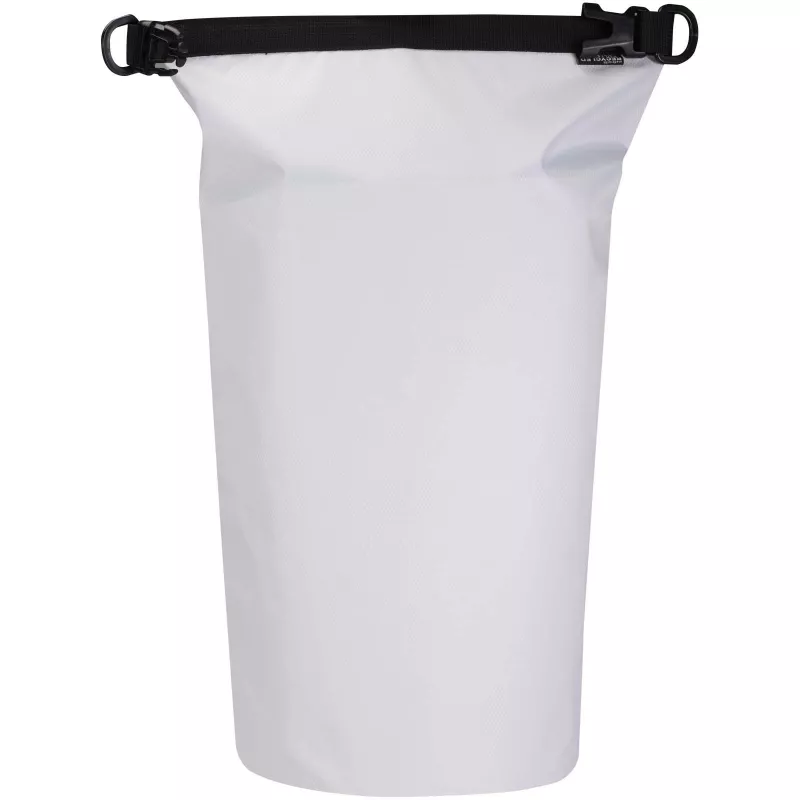 Camper - wodoodporna torba podróżna wykonana z materiałów z recyklingu, pojemność 10 litrów - Biały (13015001)
