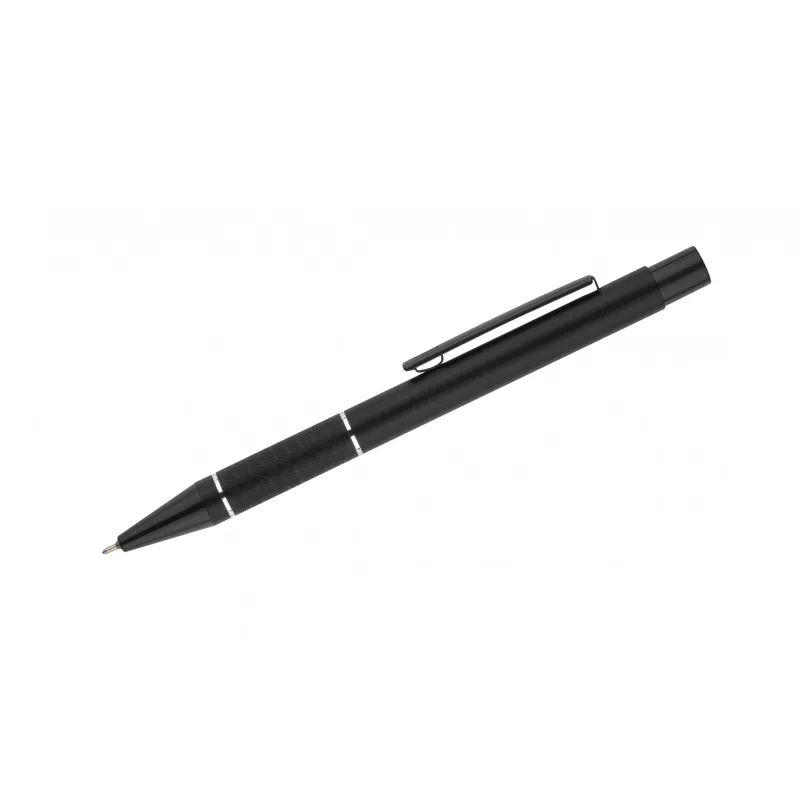 Długopis aluminiowy z żelowym wkładem SATO - czarny (19696-02)