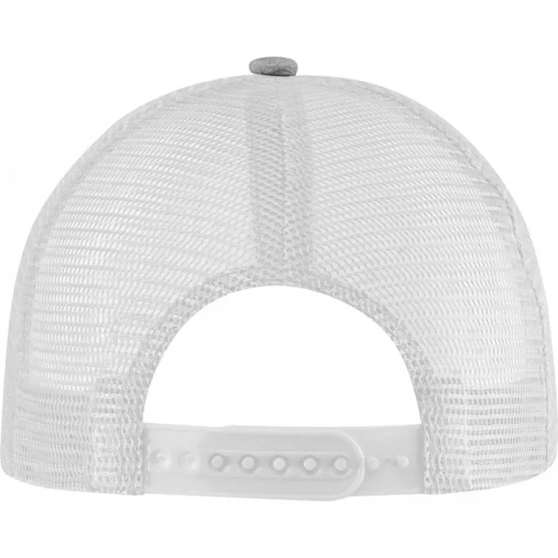 Czapka z daszkiem i siateczką 6 paneli FRANKLIN - biały (5147506)