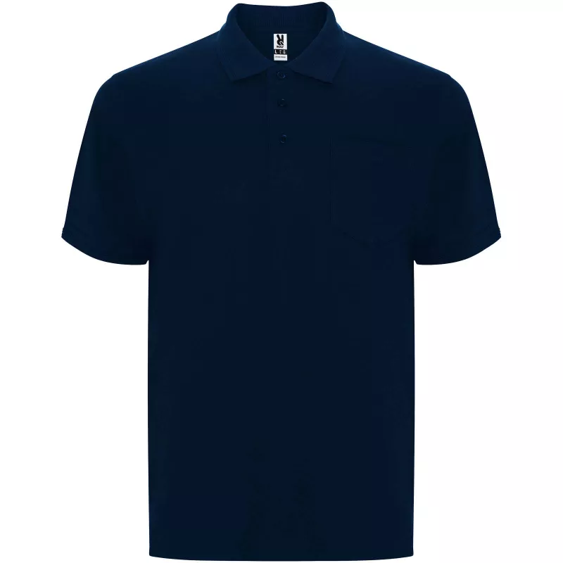 Centauro Premium koszulka polo unisex z krótkim rękawem - Navy Blue (R6607-NAVYBLUE)