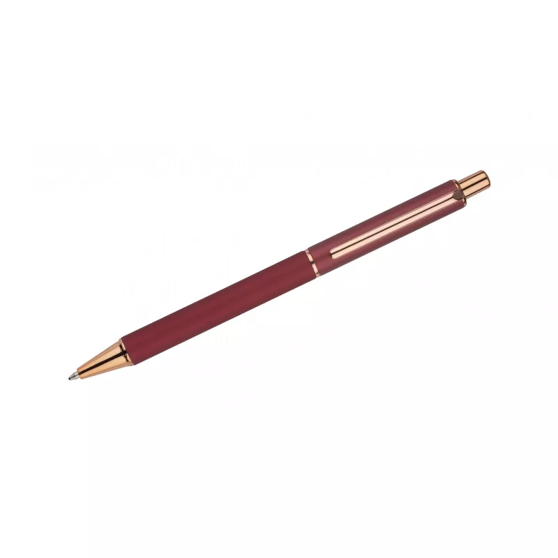 Długopis metalowy VERNO - bordowy (19698-11)