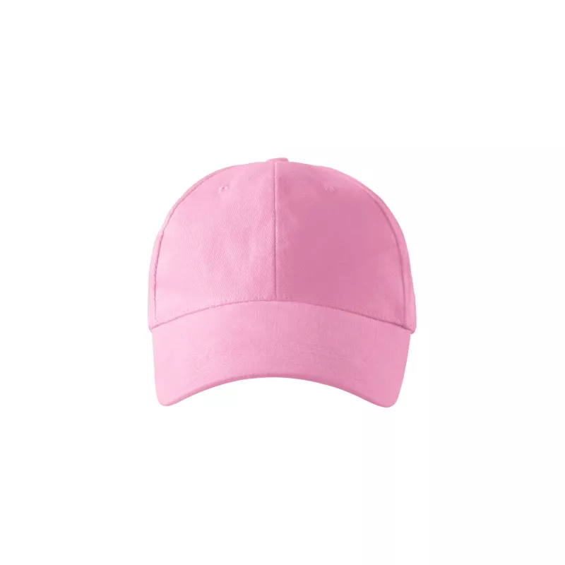 Dziecięca czapka z daszkiem 340 g/m² 6P KIDS 303 - Różowy (ADLER303-RóżOWY)