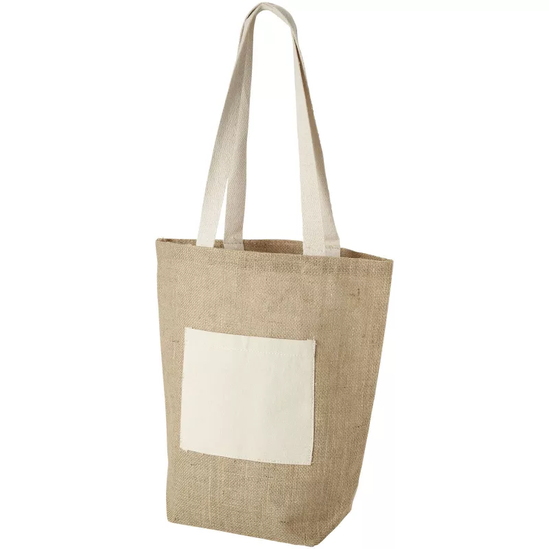 Jutowa torba na zakupy Calcutta - Piasek pustyni-Piasek pustyni (11952100)