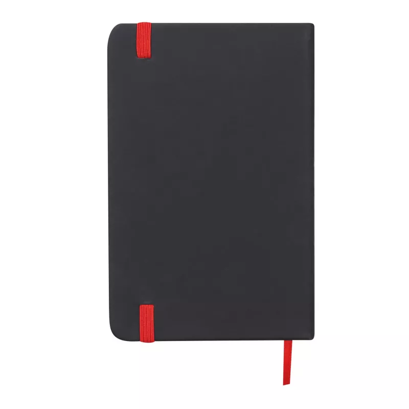 Notatnik LECTOR w rozmiarze A6 - czarny, czerwony (56-1103288)