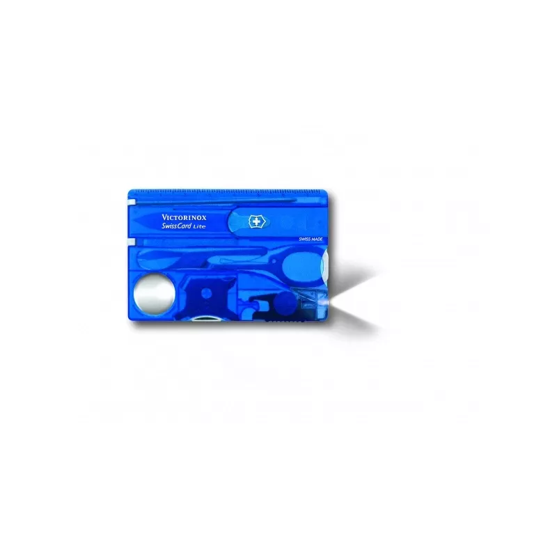 Victorinox SwissCard Lite - Niebieski transparent (07322T264)