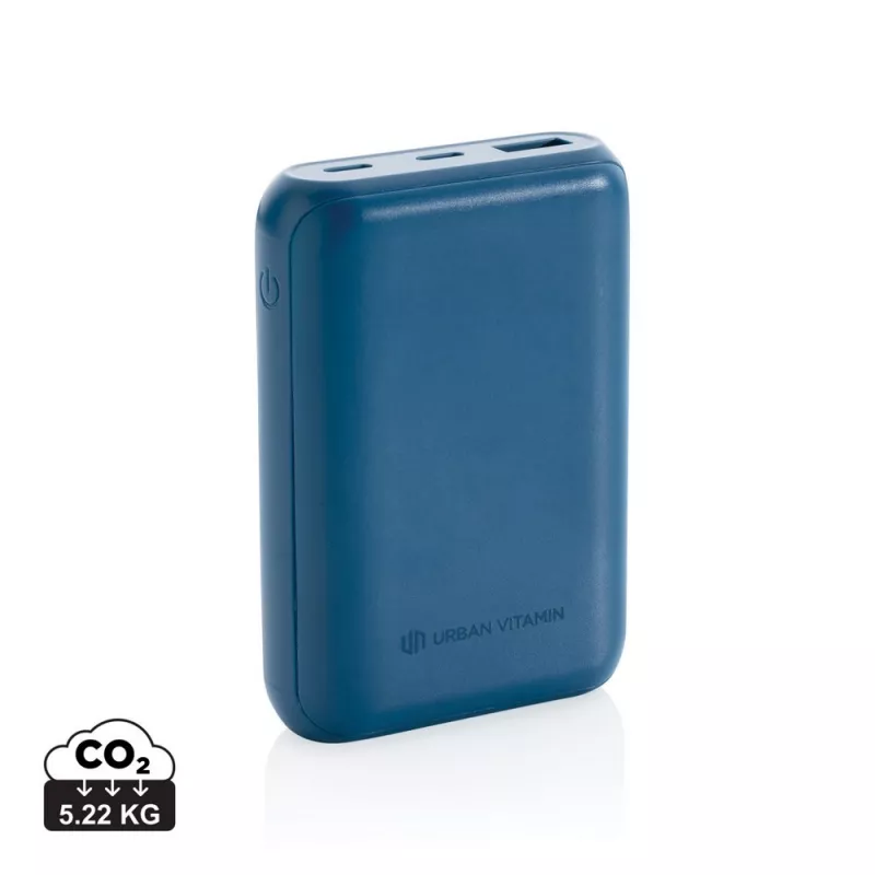 Szybki power bank 10000 mAh Urban Vitamin - niebieski (P322.705)