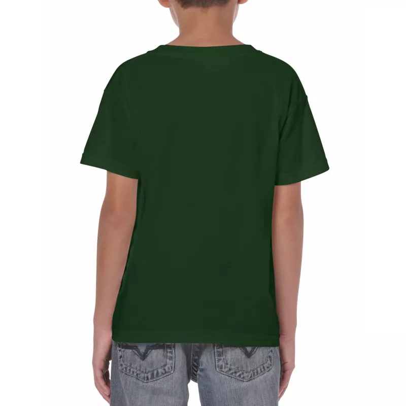 Koszulka bawełniana 180 g/m² Gildan Heavy Cotton™ - DZIECIĘCA - Forest Green  (5000B-FOREST GREEN)