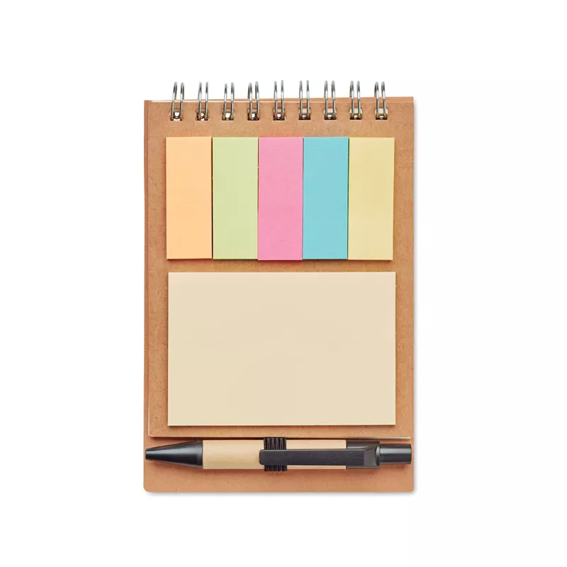 Notes z długopisem 40 kartek w linię MULTIBOOK - Bezowy (MO8107-13)