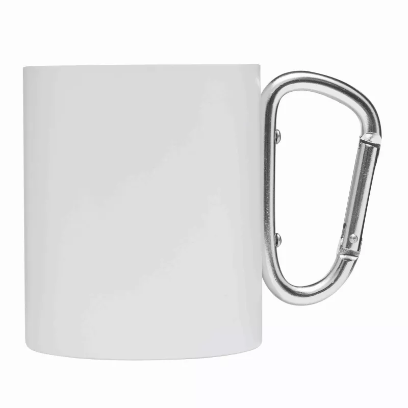 Kubek ze stali nierdzewnej - biały (56-0603171)