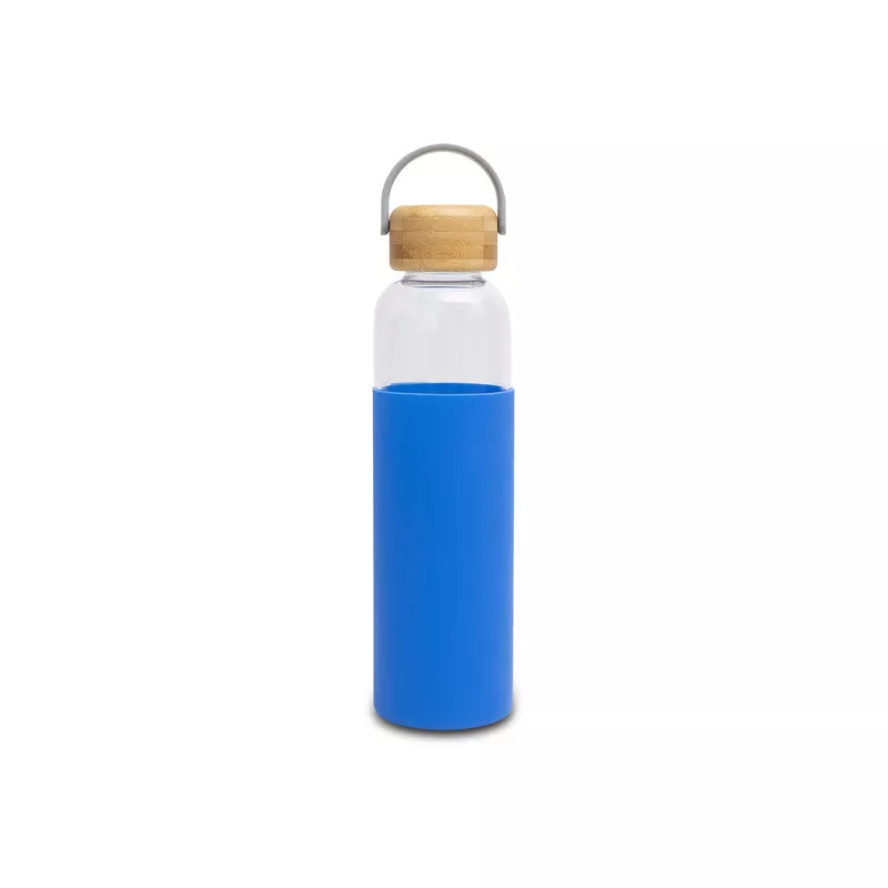 Szklana butelka Refresh 560 ml - niebieski (R08272.04)