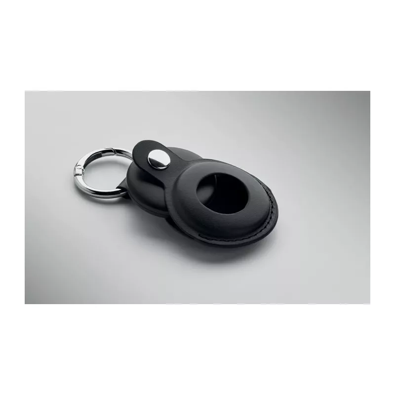 Lokalizator Find My w etui z PU LIFEMATE IN PU CASE - Czarny (MO3108-03)