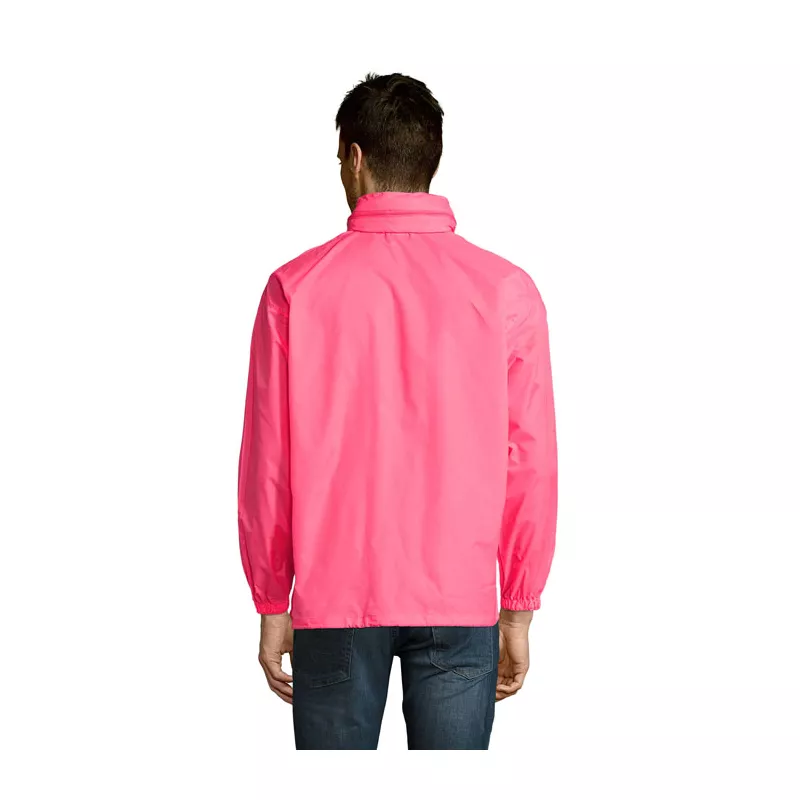 Kurtka wiatrówka unisex wodoodporna Sol's SURF - Neonowy Róż 2 (S32000-NP)