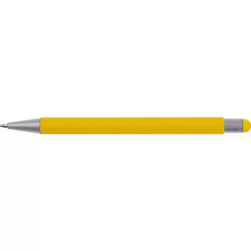 Długopis metalowy touch pen SALT LAKE CITY - żółty (093408)