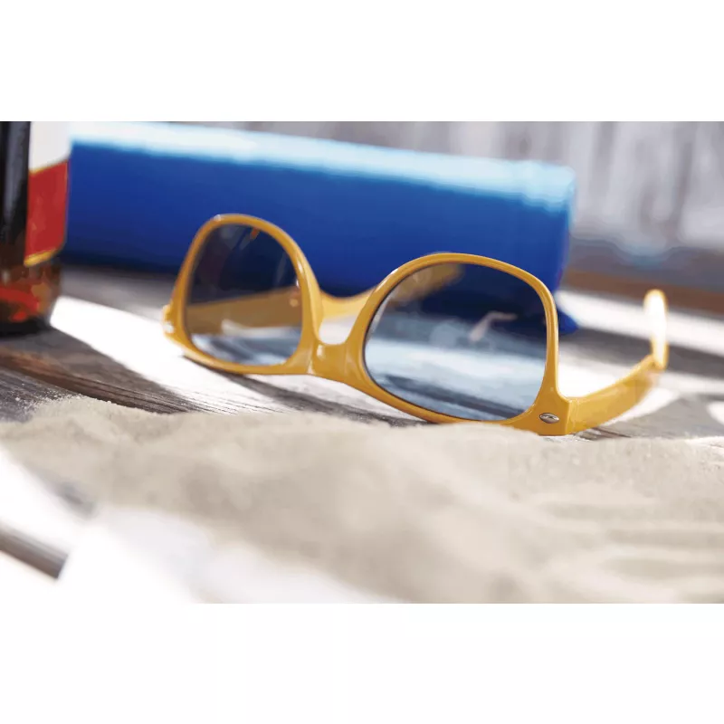 Okulary przeciwsłoneczne STYLISH - złoty (56-0603062)