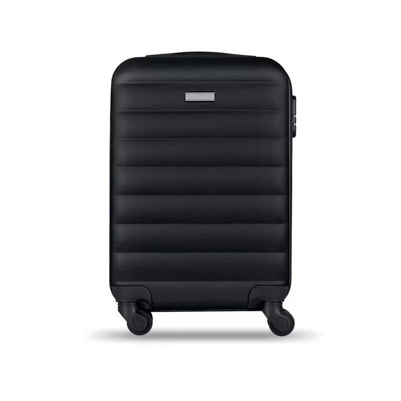 Walizka twarda 20" z ABS na 4 kółkach BUDAPEST - Czarny (MO9178-03)